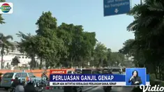 Petugas polantas yang bertugas pun masih sibuk mengatur arus lalu lintas seperti biasanya.