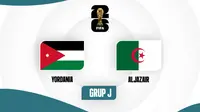 Link Live Streaming Piala Dunia 2026: Yordania Vs Aljazair