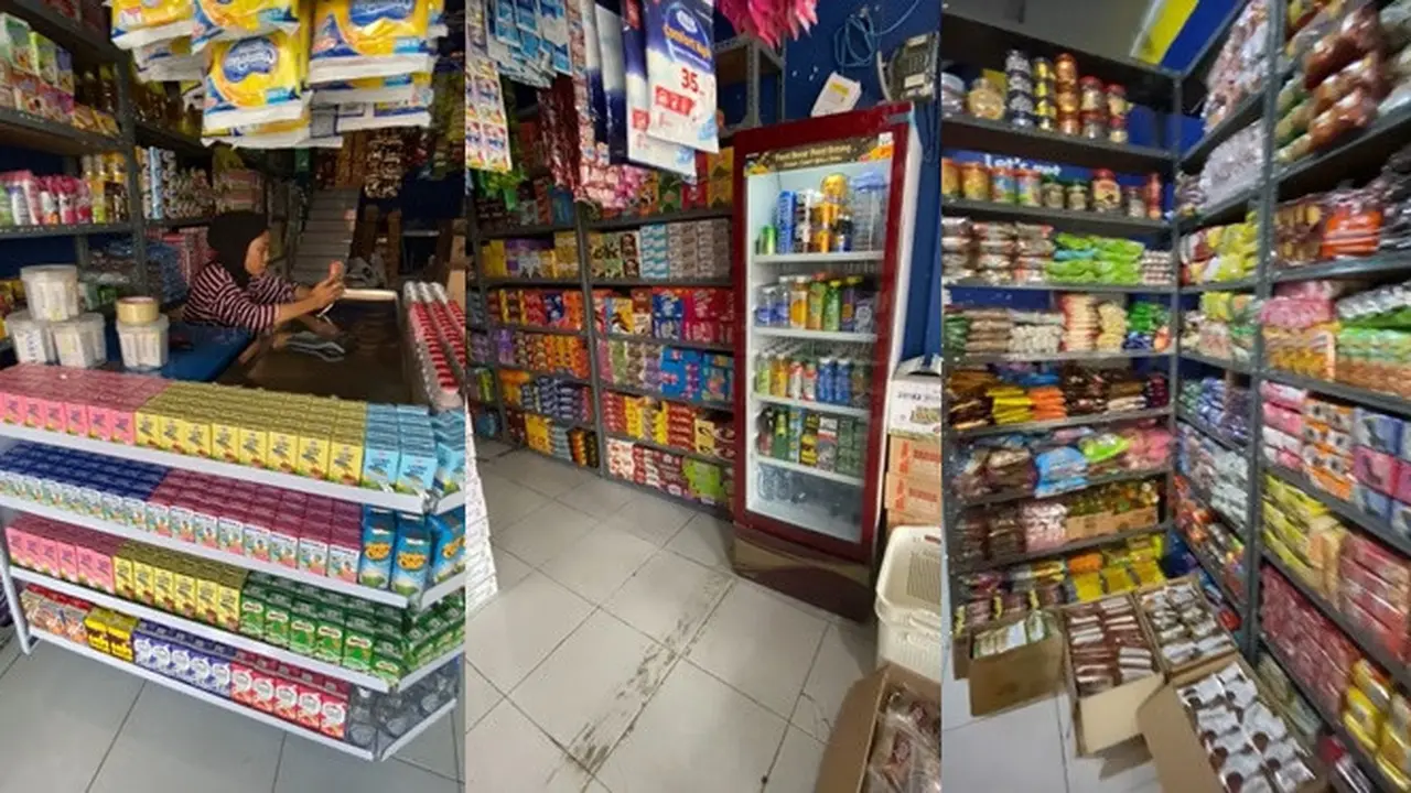 Viral Warung dengan Barang-Barang Tersusun Rapi, Warganet: Rapi Banget Jadi Enggak Tega Belanja
