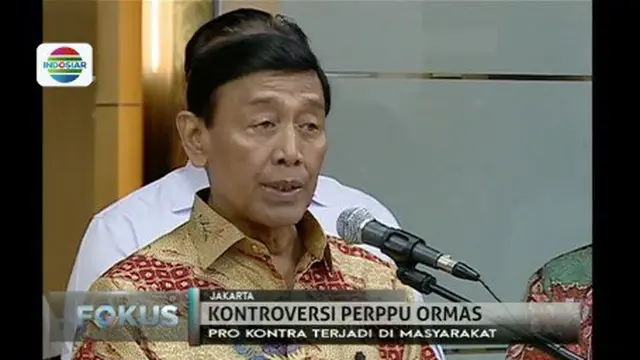 Sejak diumumkan oleh Menko Polhukam Wiranto, beberapa waktu lalu, perpu soal ormas mengundang pro dan kontra.