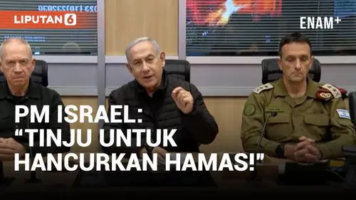 VIDEO:Tekad PM Israel untuk Hancurkan Hamas