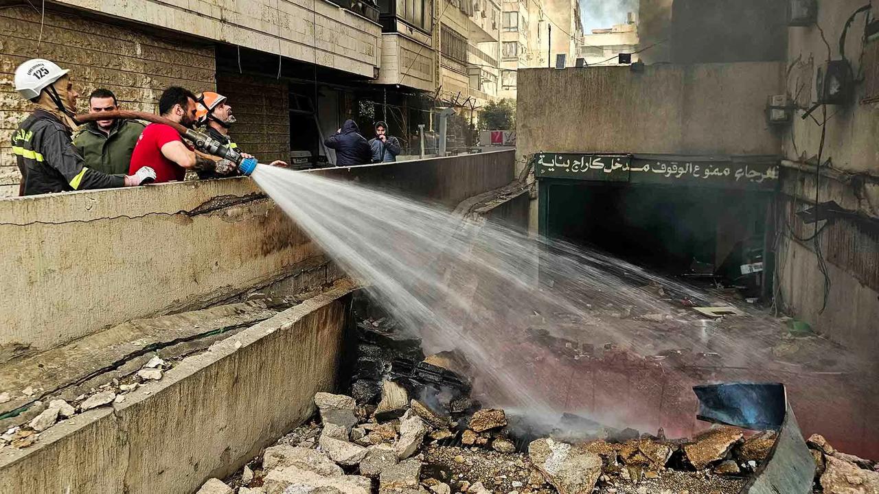 FOTO: Serangan Udara Israel Kembali Guncang Beirut Selatan