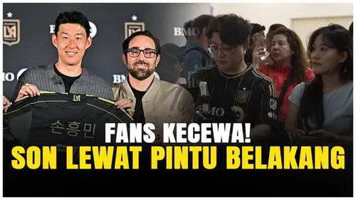 VIDEO: Son Heung-min Lewat Jalur Khusus, Fans yang Menunggu di Bandara Kecewa!