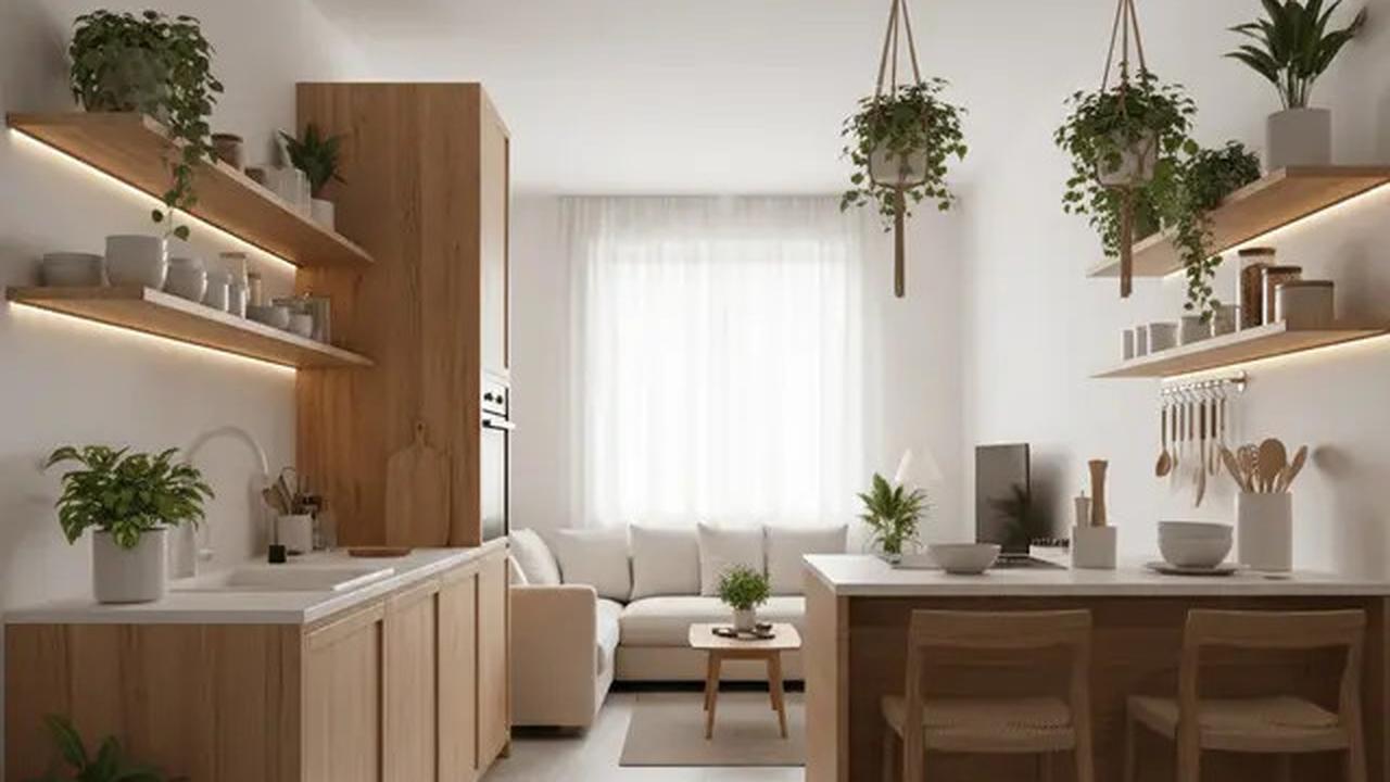 6 Desain Dapur Rumah Sempit Tanpa Sekat dengan Konsep Terbuka Modern