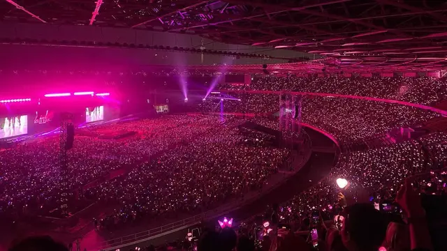 Ilustrasi Encore Stage Blackpink. [Anisha/Fimela]