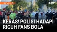 Perayaan Juara Flamengo Ricuh, Polisi Lepaskan Gas Air Mata dan Peluru Karet