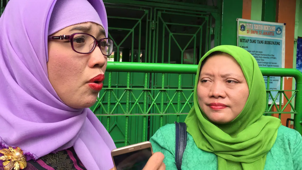 2 Komisioner KPAI mendatangi SMPN 32 Pekojan, Jakarta Barat