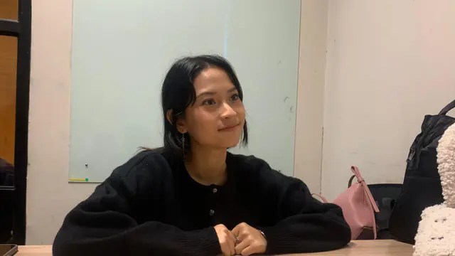 Raissa Anggiani dalam wawancara eksklusif bersama Showbiz Liputan6.com pada Selasa (02/12/2025). (Zikrah Nur Amalah/Liputan6.com)
