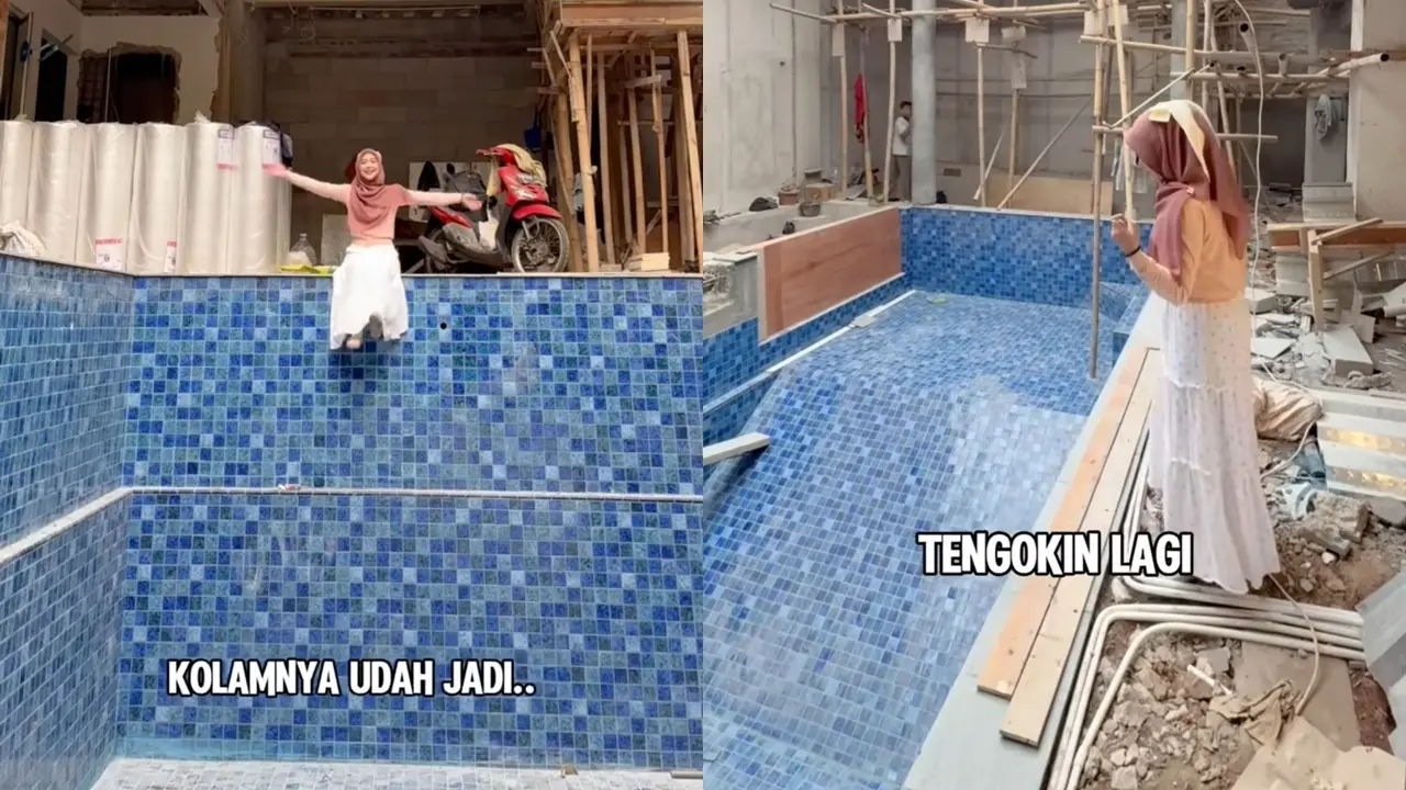Kolam Renang Rumah Ria Ricis