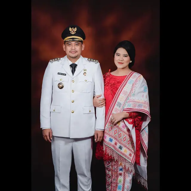 6 Potret Kahiyang Ayu Dampingi Suami Pelantikan Jadi Wali Kota Medan