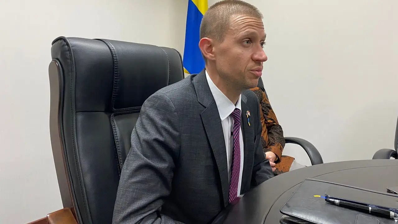 Wakil Menteri Luar Negeri Ukraina Anton Demokhin