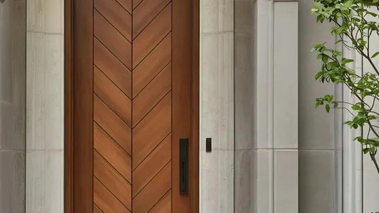 Model Pintu Rumah Minimalis 1 Pintu Terbaru dan Elegan 2025