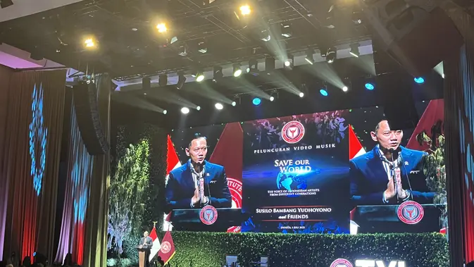 SBY Rilis Lagu 'Save Our World', AHY: Musik Jalan Universal saat Politik Gagal Menjangkau