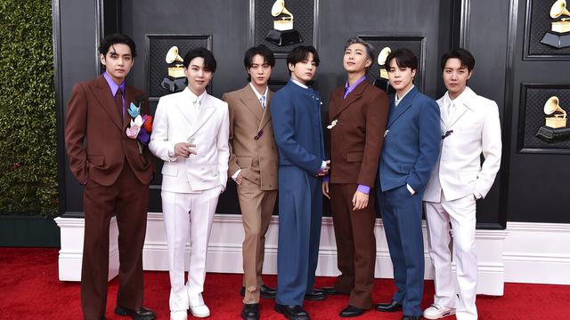 BTS di Grammy Awards 2022
