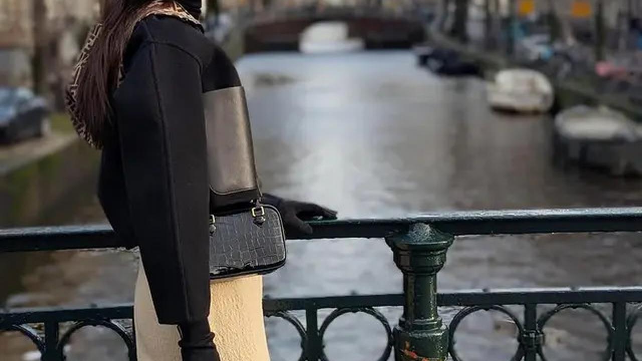 Anti Membosankan, Raline Shah Tampil Modis dengan Outfit Monokrom Saat Liburan di Amsterdam