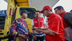 Dirut Pertamina Patra Niaga Pastikan Layanan SPBU di Palembang Berjalan Optimal