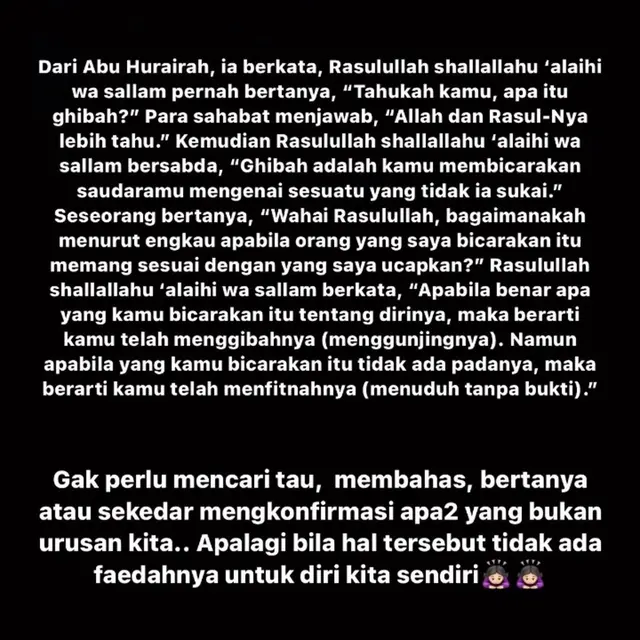 Unggahan Zaskia Adya Mecca. (Foto: Instagram @zaskiadyamecca)