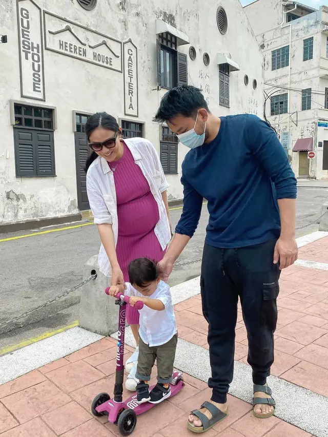 Potret Baby Bump Whulandary Herman. (Sumber: Instagram/whulandary)