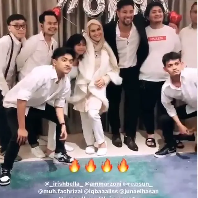6 Momen Ulang Tahun Irish Bella ke-25, Sang Ibunda Datang Beri Kejutan