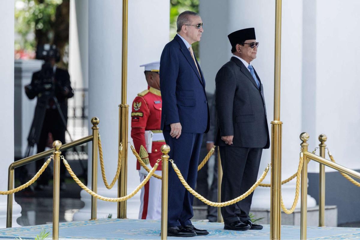 Presiden Prabowo terima kunjungan Presiden Turki Erdogan di Istana Bogor