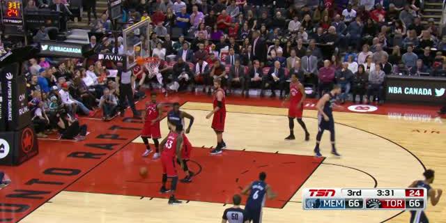 VIDEO : GAME RECAP NBA 2017-2018, Raptors 101 vs Grizzlies 86