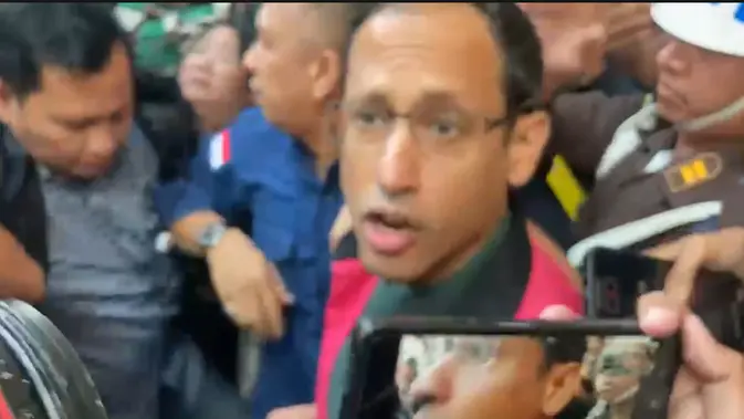 Potret Nadiem Makarim Pakai Rompi Tahanan Kejagung Usai Jadi Tersangka Kasus Chromebook
