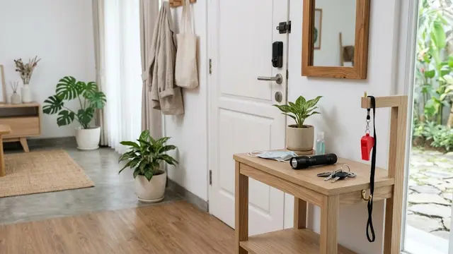 Barang yang Sebaiknya Selalu Disimpan Dekat Pintu Keluar Rumah