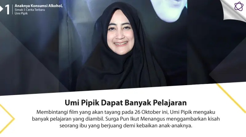 Anaknya Konsumsi Alkohol, Simak 5 Cerita Terbaru Umi Pipik.  (Digital Imaging: Nurman Abdul Hakim/Bintang.com)
