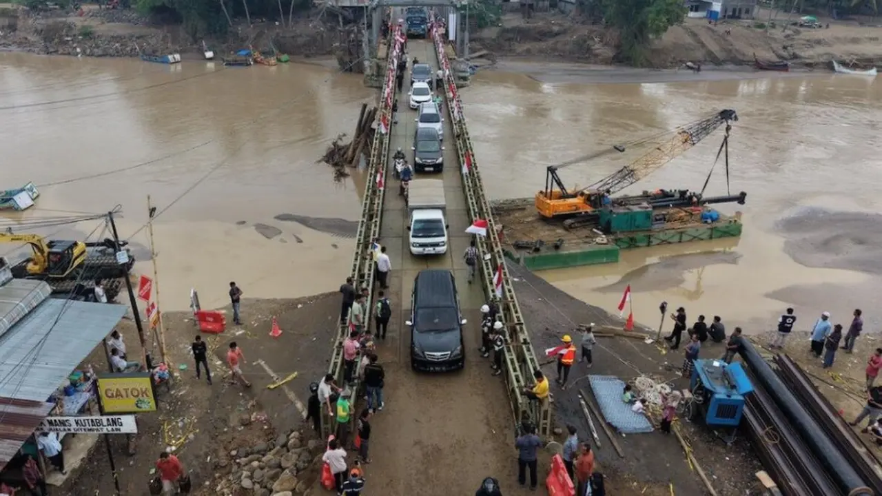 3 Jenis Jembatan Darurat Dibangun untuk Pulihkan Konektivitas Wilayah Terdampak Bencana di Sumatera