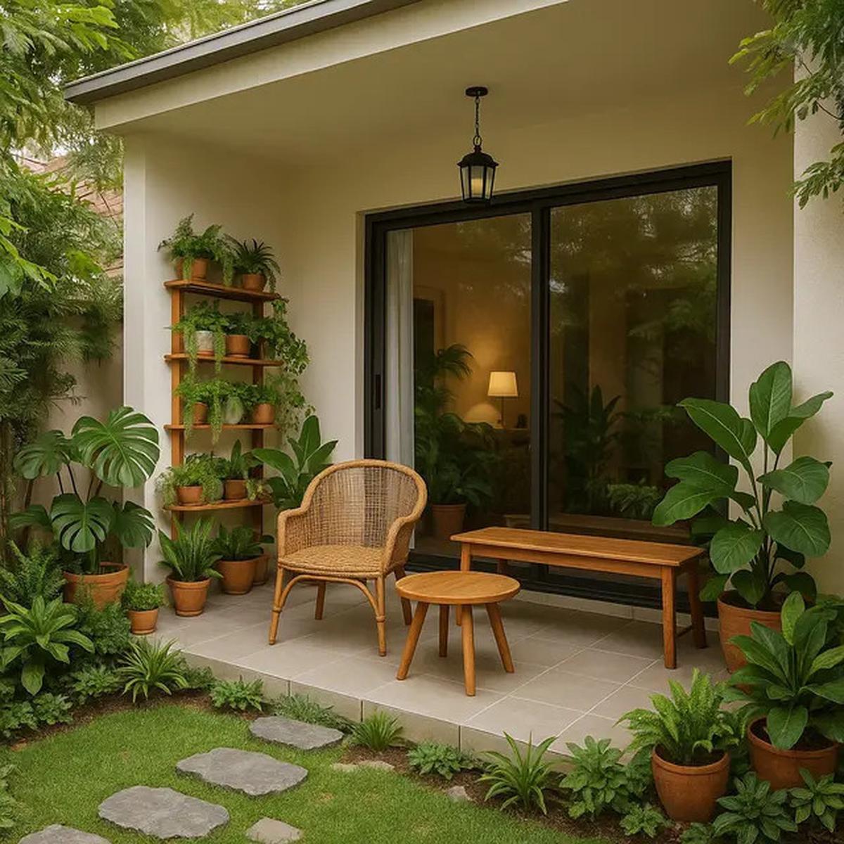 8 Model Teras Rumah Minimalis untuk Tempat Ngopi dan Bersantai, Dijamin Estetik