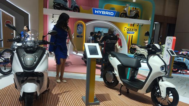 Motor Listrik Yamaha di IMOS 2024