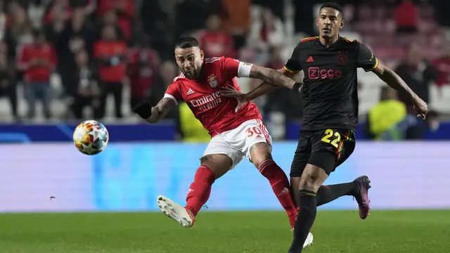 Benfica dan Ajax Bermain Imbang 1-1 di Liga Champions