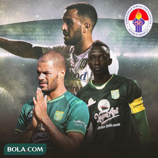 Piala Menpora - David da Silva, Paulo Sergio, Makan Konate