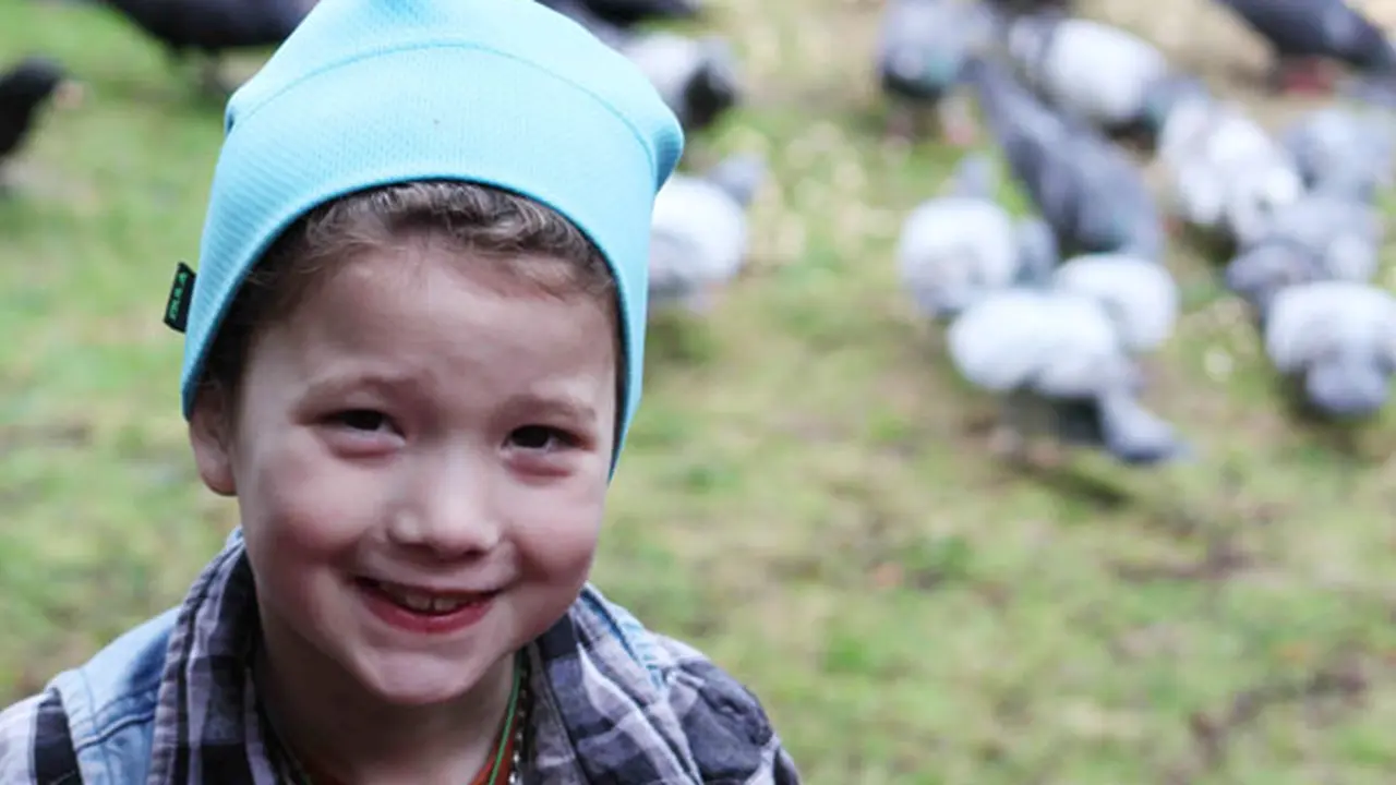 Anak 8 Tahun Menerima Hadiah dari Kelompok Burung Gagak