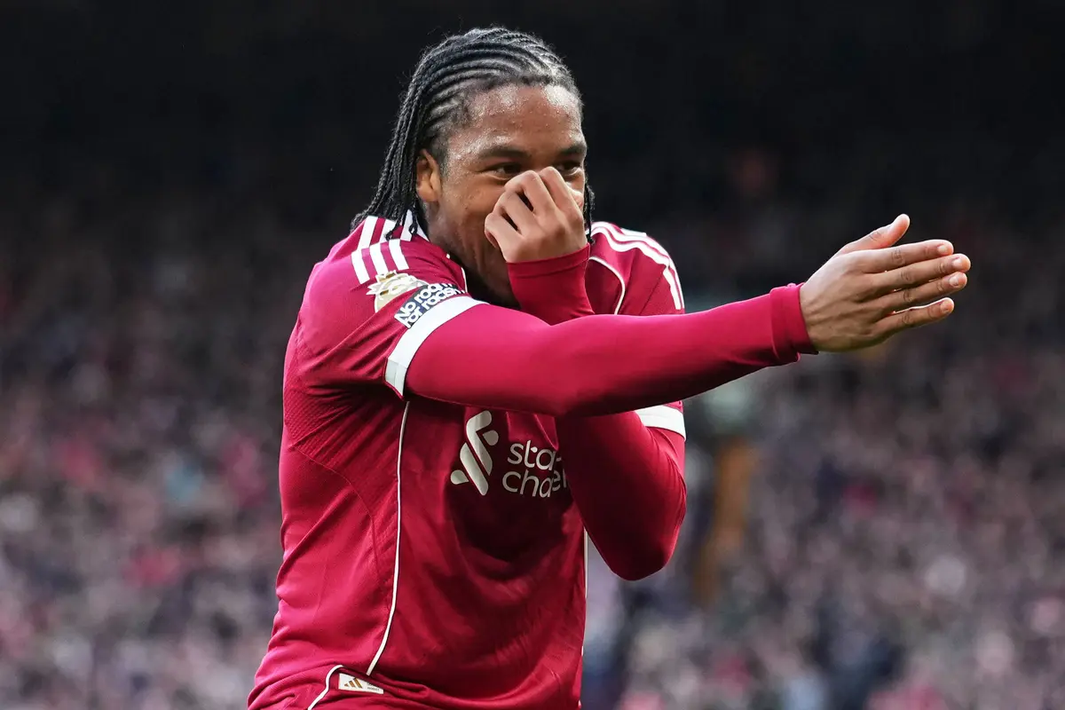 Foto: Aksi Memukau Wonderkid Liverpool, Rio Ngumoha saat The Reds Tumbangkan Fulham di Liga Inggris