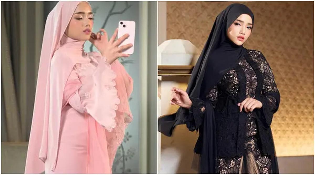 4 Gaya Fuji Jadi Model Baju Lebaran 2025 Brand Fesyen Malaysia