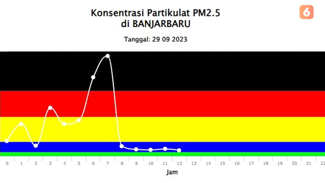 Polusi udara Kalimantan Selatan Kalsel
