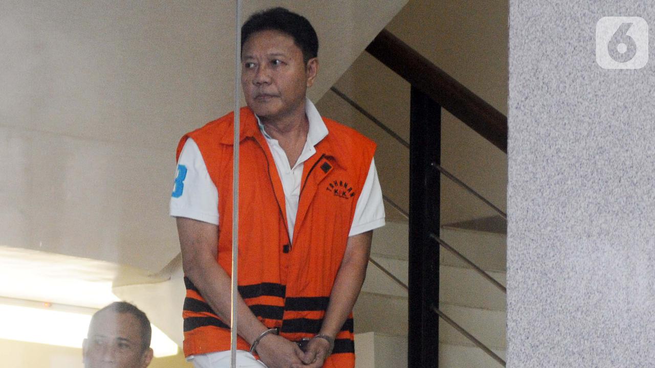 Ekspresi Nyoman Dhamantra Saat Jalani Pemeriksaan Lanjutan di KPK