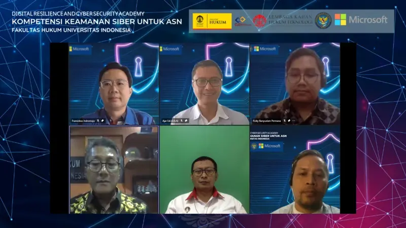 Fakultas Hukum Universitas Indonesia (FHUI), Microsoft Indonesia, dan Badan Siber dan Sandi Negara (BSSN) meluncurkan ‘Akademi Ketangguhan Digital dan Keamanan Siber’.