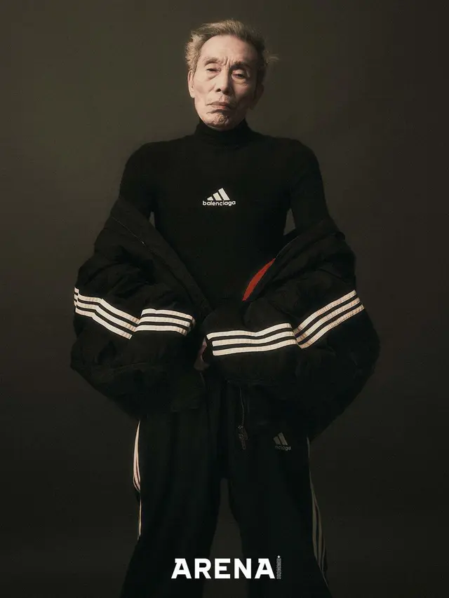 6 Gaya Keren Oh Young Soo Kakek Sultan di Squid Game Jadi Model Koleksi Adidas x Balenciaga di Usia 78 Tahun