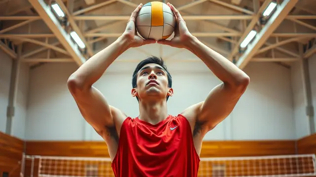cara passing atas bola voli
