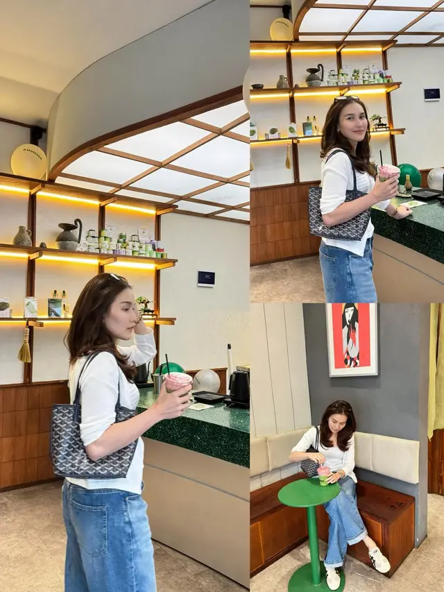 Bak Eonnie Korea saat Liburan di Lembang, Gaya Kasual Ayu Ting Ting Simpel tapi Tetap Menawan