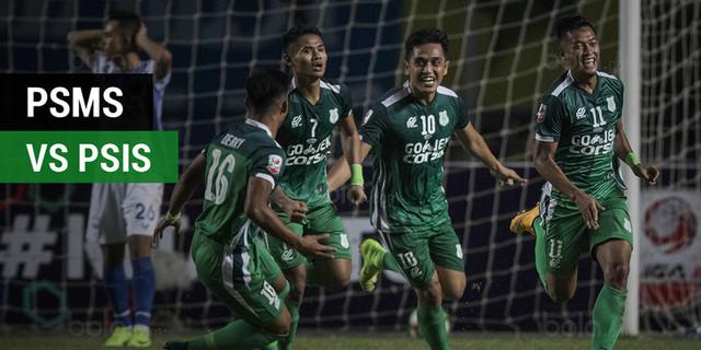 VIDEO: Highlights Semifinal Liga 2 2017, PSMS Vs PSIS 2-0 (ET)