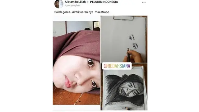 Kelakuan Nyeleneh 6 Orang yang Menggambar Ini Bikin Geleng Kepala