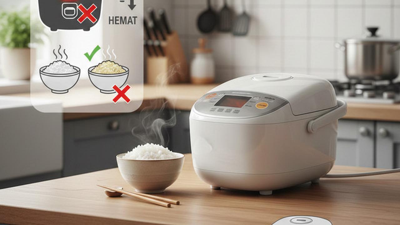 7 Tips Menggunakan Rice Cooker agar Hemat Listrik dan Tetap Efisien