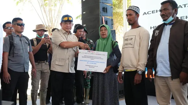 Pemerintah Salurkan Bantuan Perbaikan Rumah