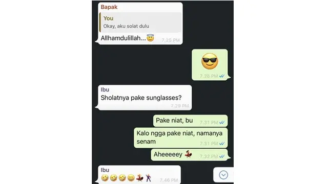 6 Chat Ibu ke Anak Ini Polos Banget, Bikin Ketawa