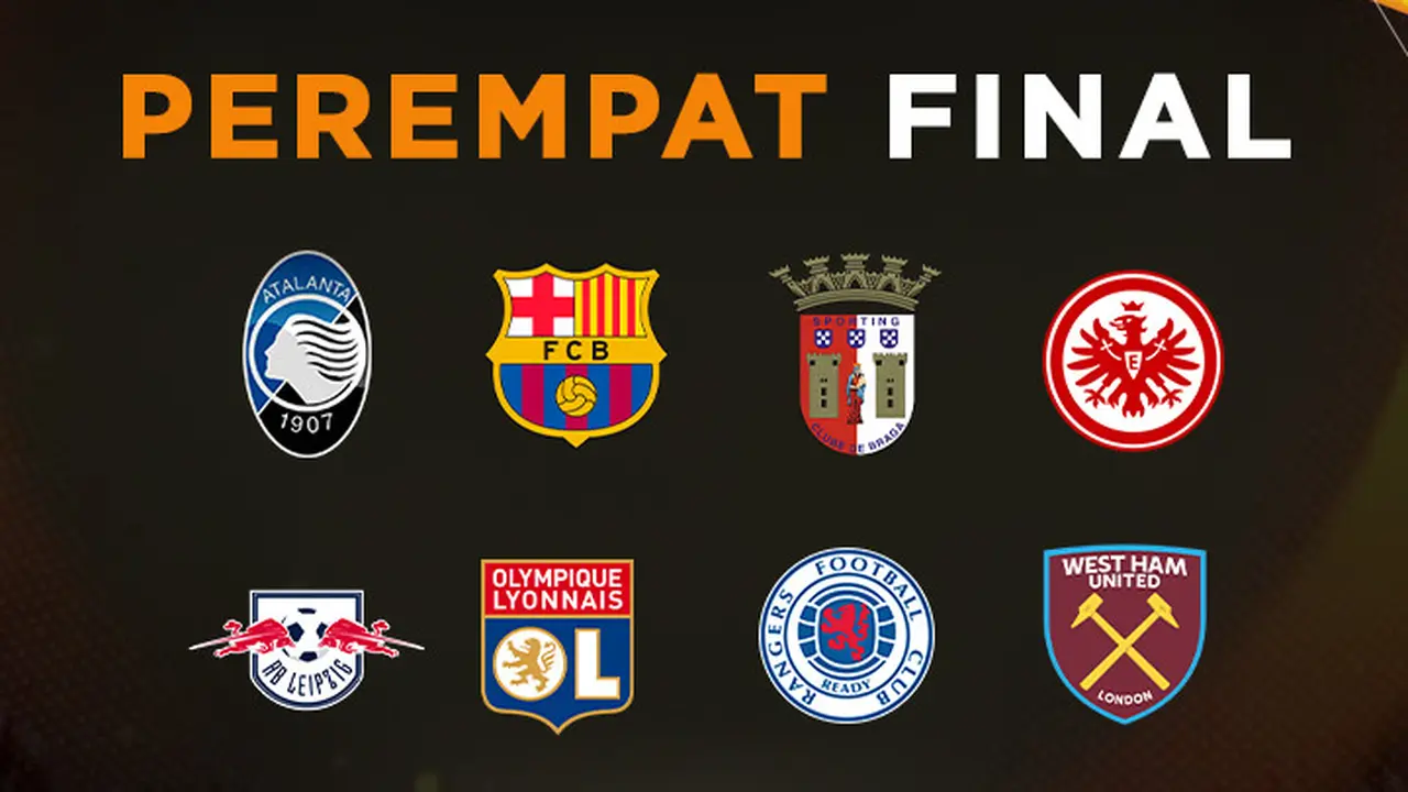 Liga Europa - Ilustrasi Logo Perempat Final