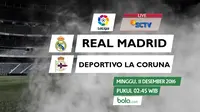 La Liga_Real Madrid Vs Deportivo La Coruna (Bola.com/Adreanus Titus)