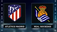 Liga Spanyol: Atletico Madrid vs Real Sociedad. (Bola.com/Dody Iryawan)